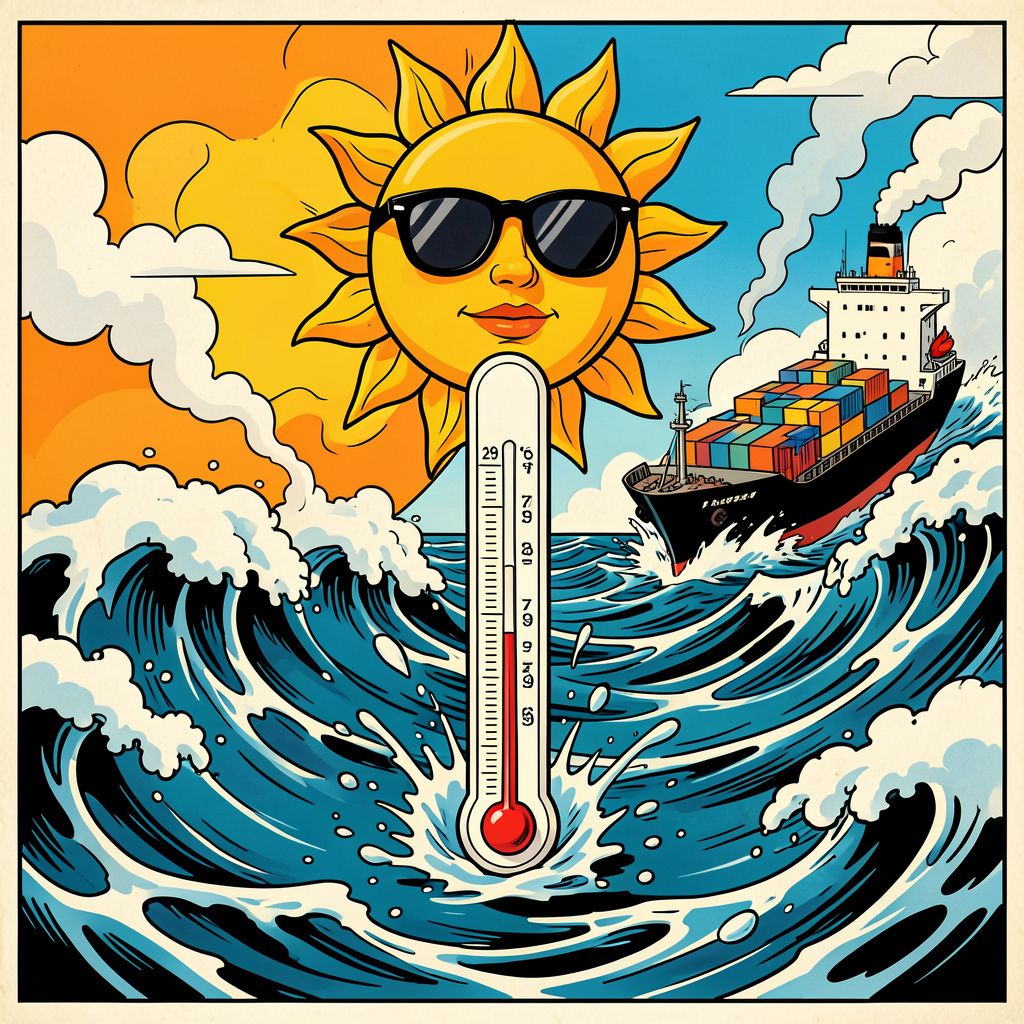 De Stille Oceaan kookt over door een recordbrekende El Niño.