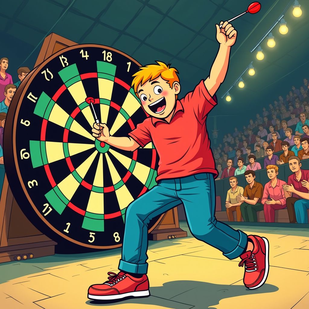 Luke Littler pakt een miljoen pond en maakt dartsgeschiedenis op zijn achttiende