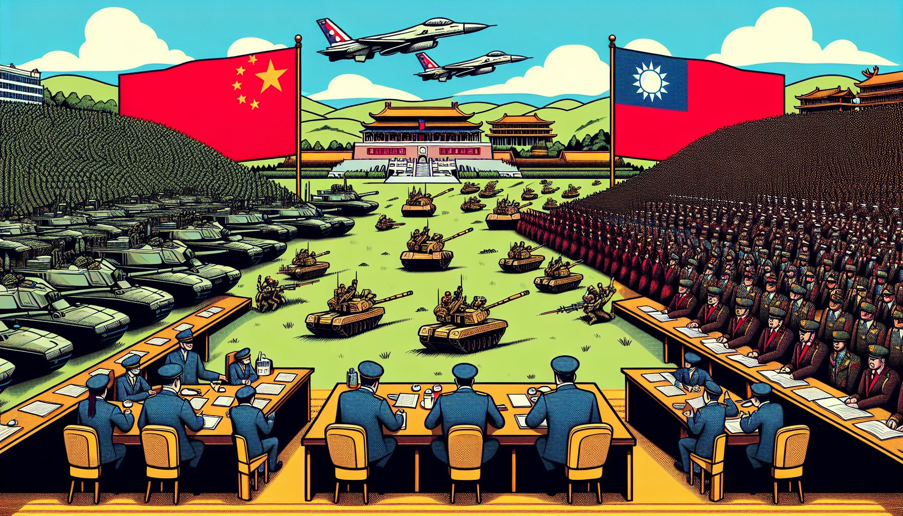 China's militaire machtsvertoon: Waarschuwing aan Taiwan