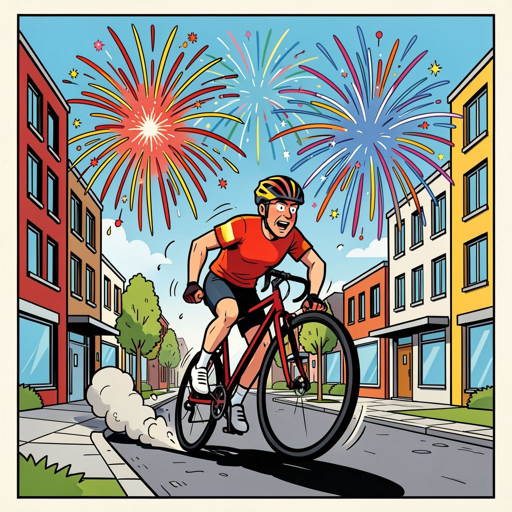 Fietsende dader blaast huis op met vuurwerk en ontsnapt in Eindhoven