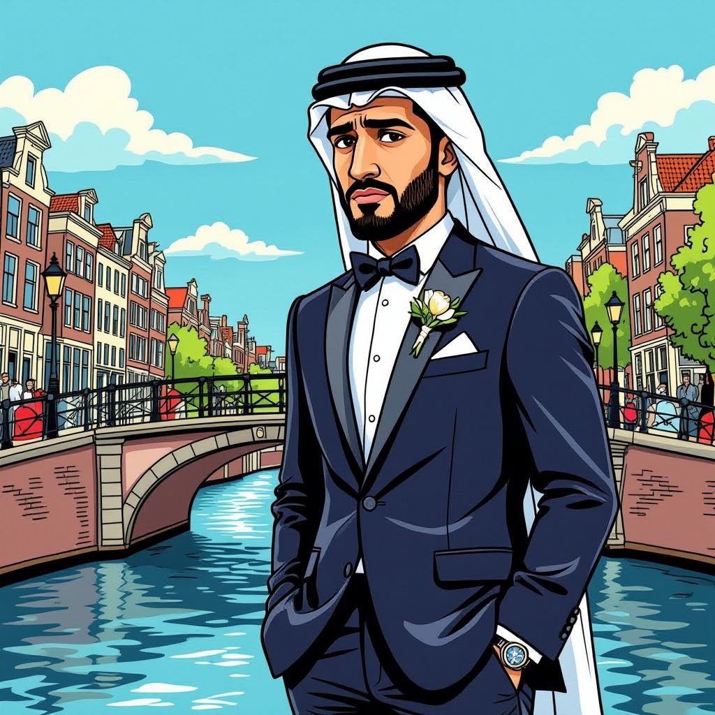 Saoedische voetballer mist WK-voorbereiding na bruiloft in Amsterdam door gestolen paspoort