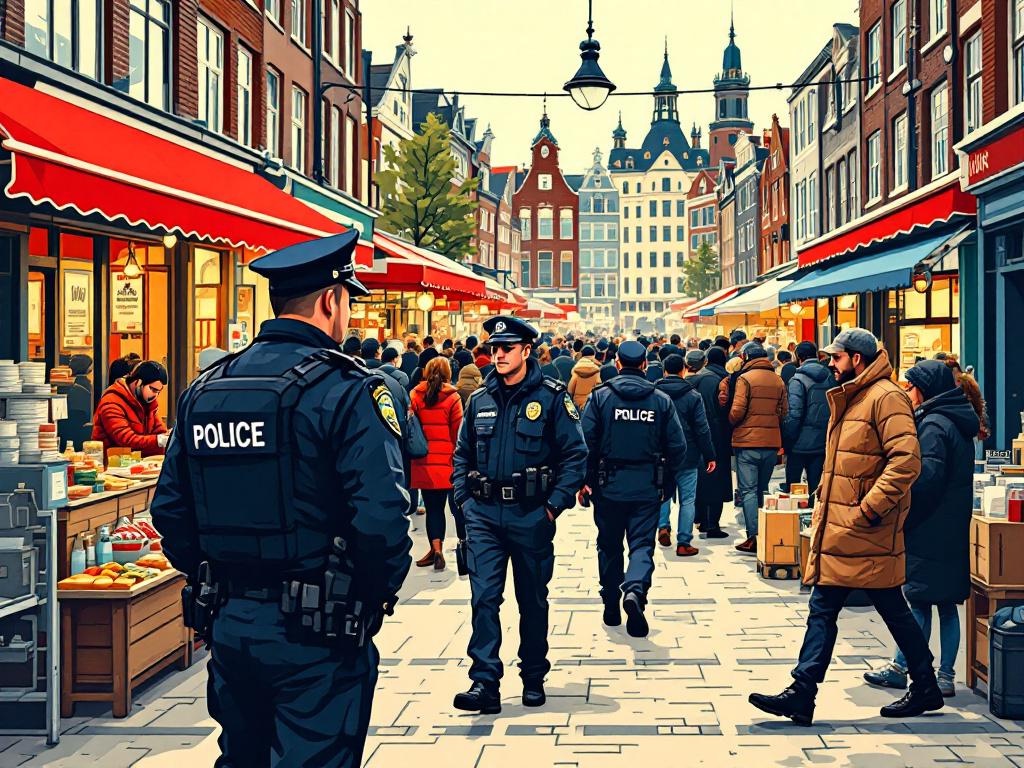 Grootschalige Controle Onthult Mogelijke Mensenhandel op Albert Cuypmarkt