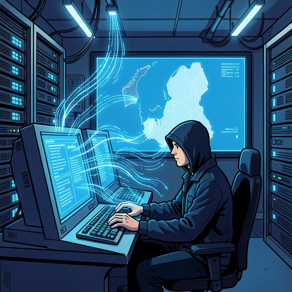 Hackers stelen de persoonlijke gegevens van bijna de hele Deense bevolking via een slim achterdeurtje.