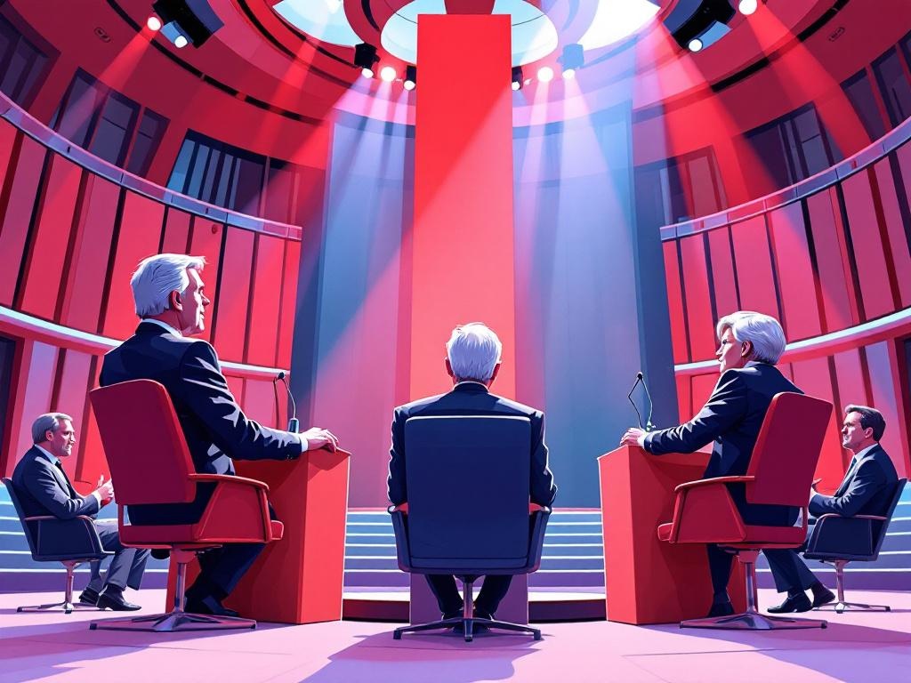 Wilders laat andere lijsttrekkers alleen achter in eerste televisiedebat