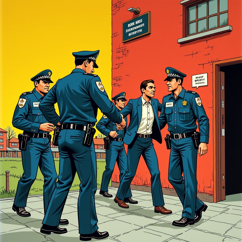 Politie pakt vermoedelijke opdrachtgever aan voor drie explosies bij ziekenhuis Beverwijk