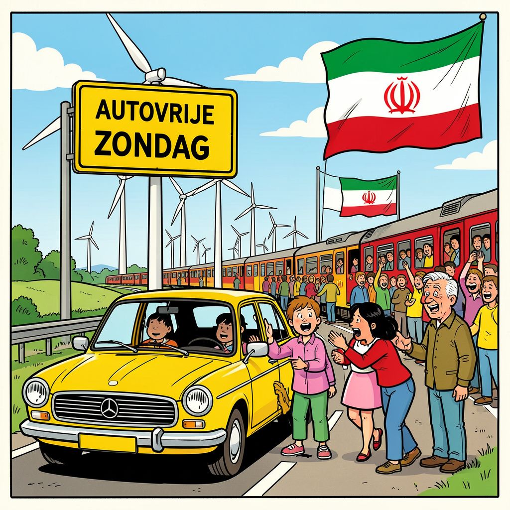 Oorlog in Iran dwingt Nederlanders tot drastische keuzes over autogebruik