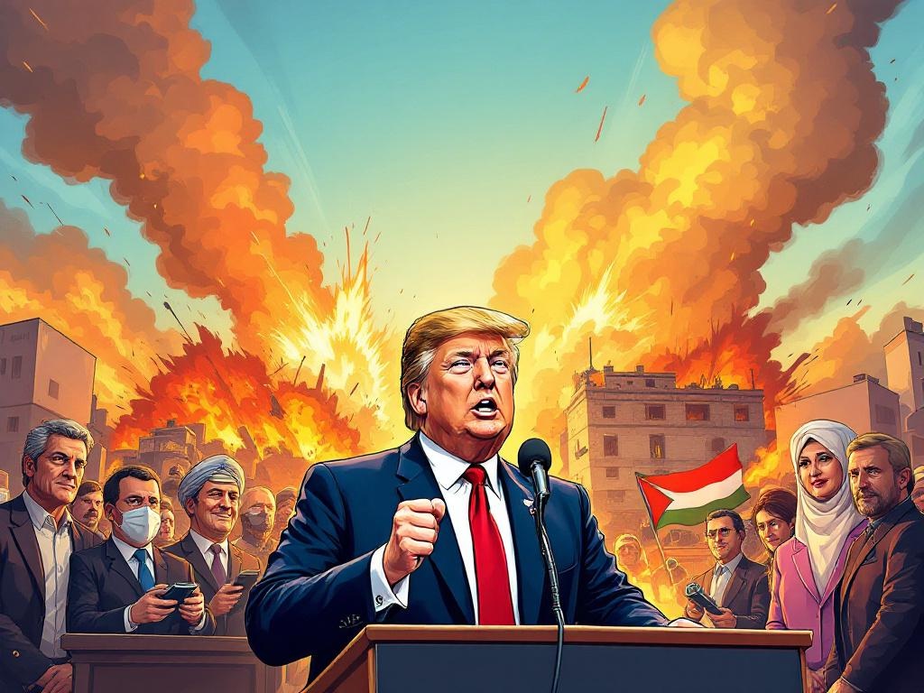 Trump beweert dat Gaza-bestand nog geldt terwijl bommen vallen op Rafah