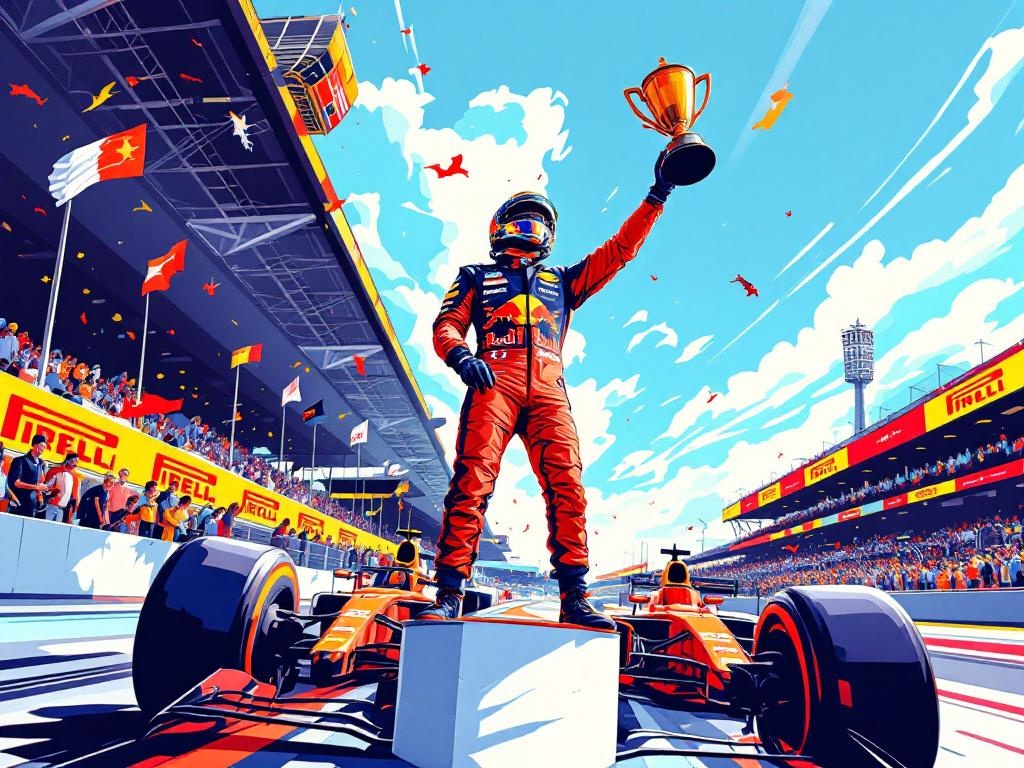 Verstappen wint perfect weekend in Austin en jaagt Piastri op in titelstrijd