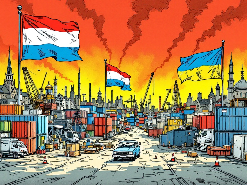 Nederlandse Export naar Oekraïne: Een Economische Neergang in Turbulente Tijden