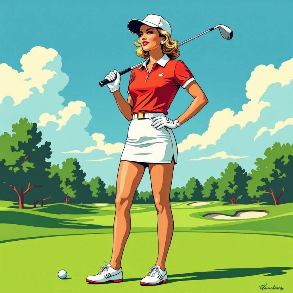 Golfster Dewi Weber stunt met een historische derde plek op het Amerikaanse PGA Championship.