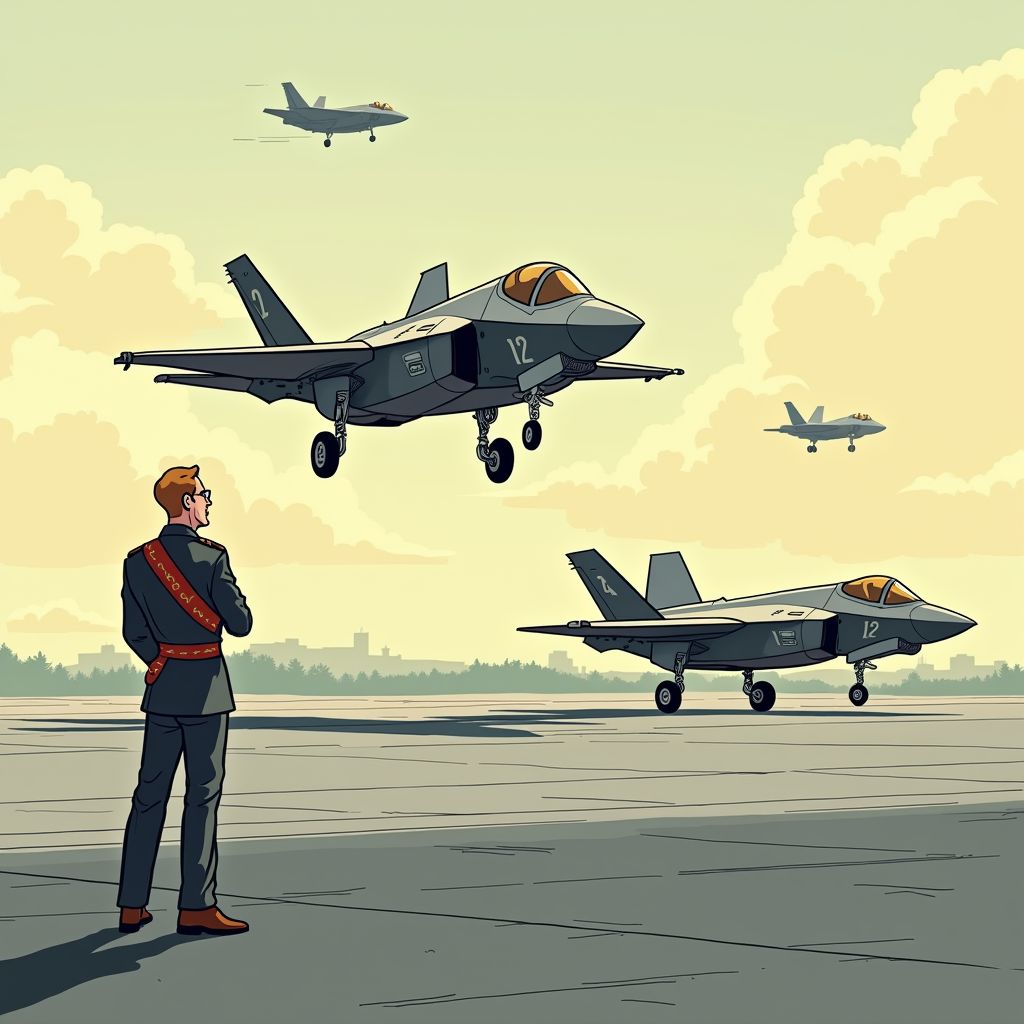 F-35 straaljagers landen morgen voor het eerst op Schiphol tijdens oefening Avatar