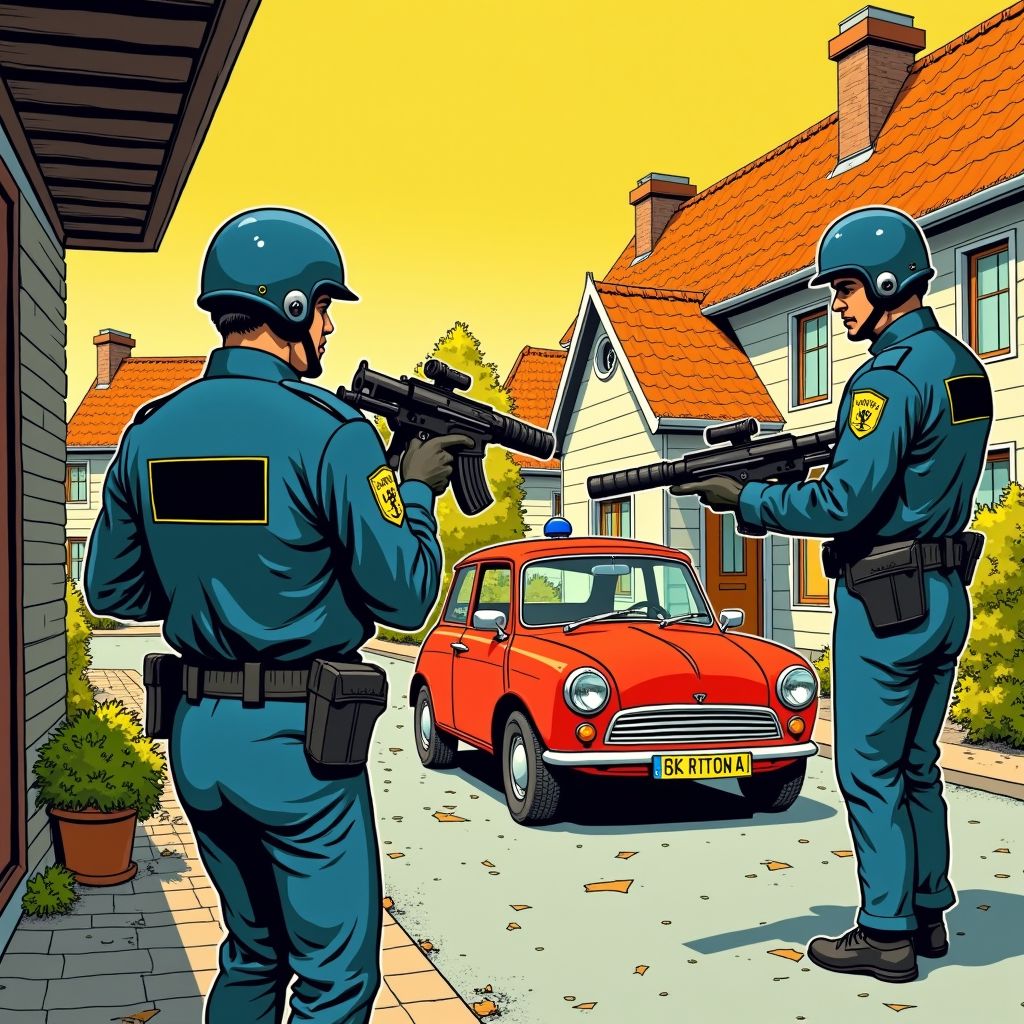 Politie vindt verboden wapens bij zoon van bekende volkszanger