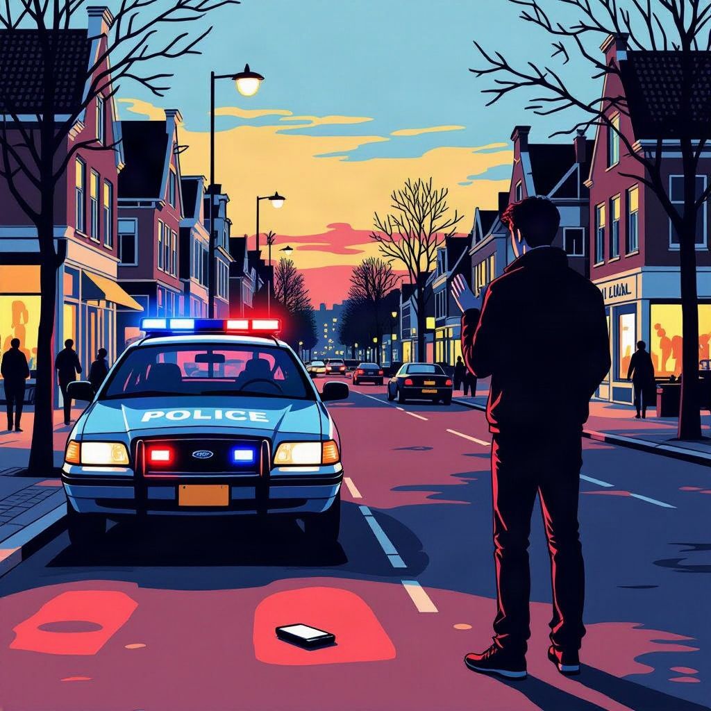In Heiloo is een jonge vrouw door een misdrijf overleden, en de man die de politie belde zit nu vast.