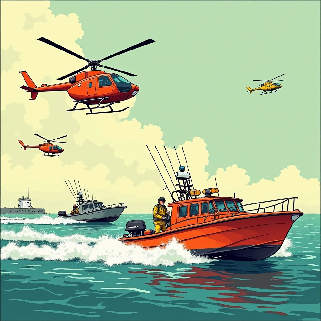 Honderden kilo's cocaïne onderschept bij spectaculaire achtervolging op zee