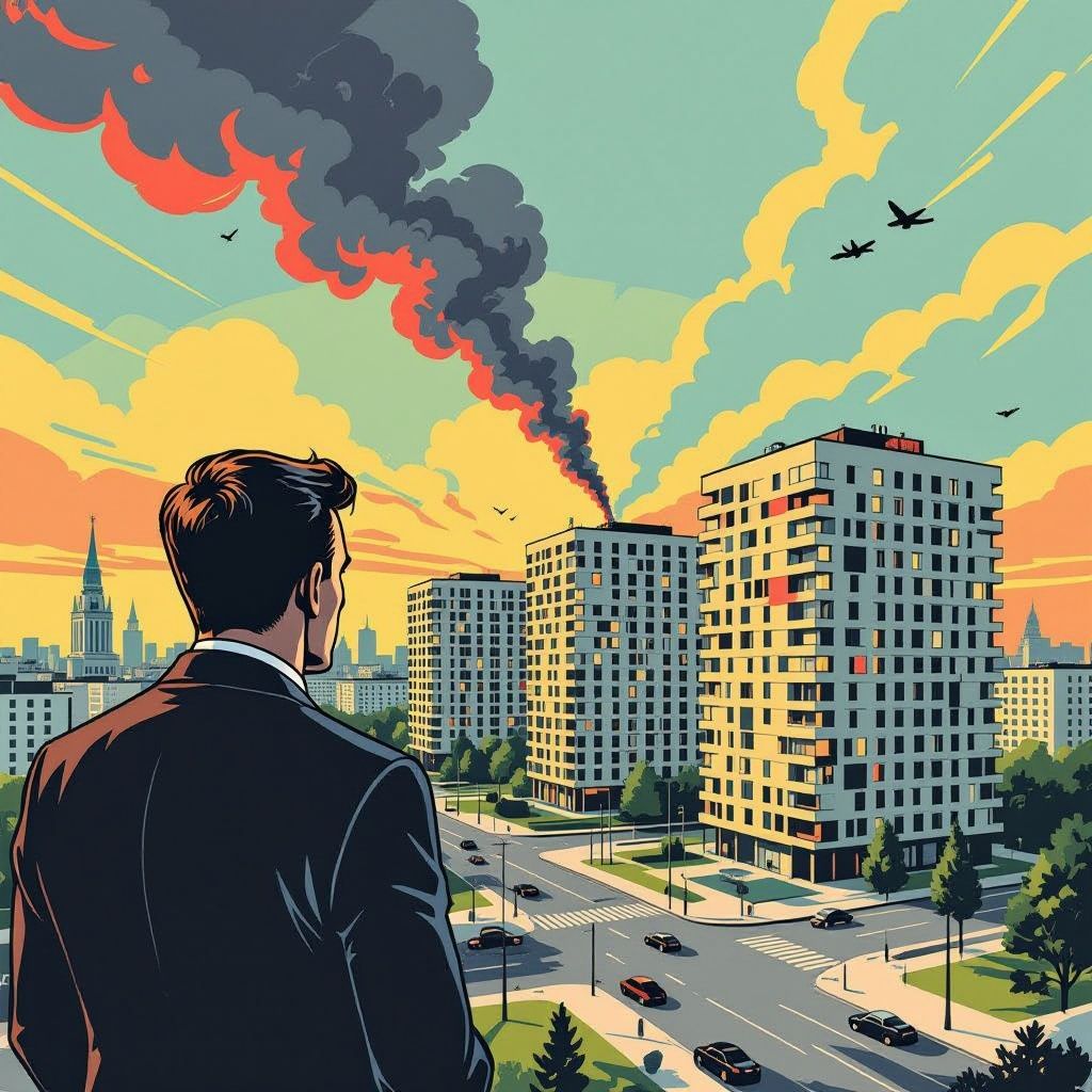 Russische raketten treffen woonwijken in Kiev vlak voor de cruciale NAVO-top.