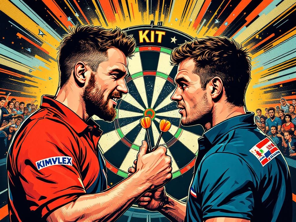 23-jarige Gian van Veen verslaat wereldkampioen Luke Humphries en wint zijn eerste grote dartstitel