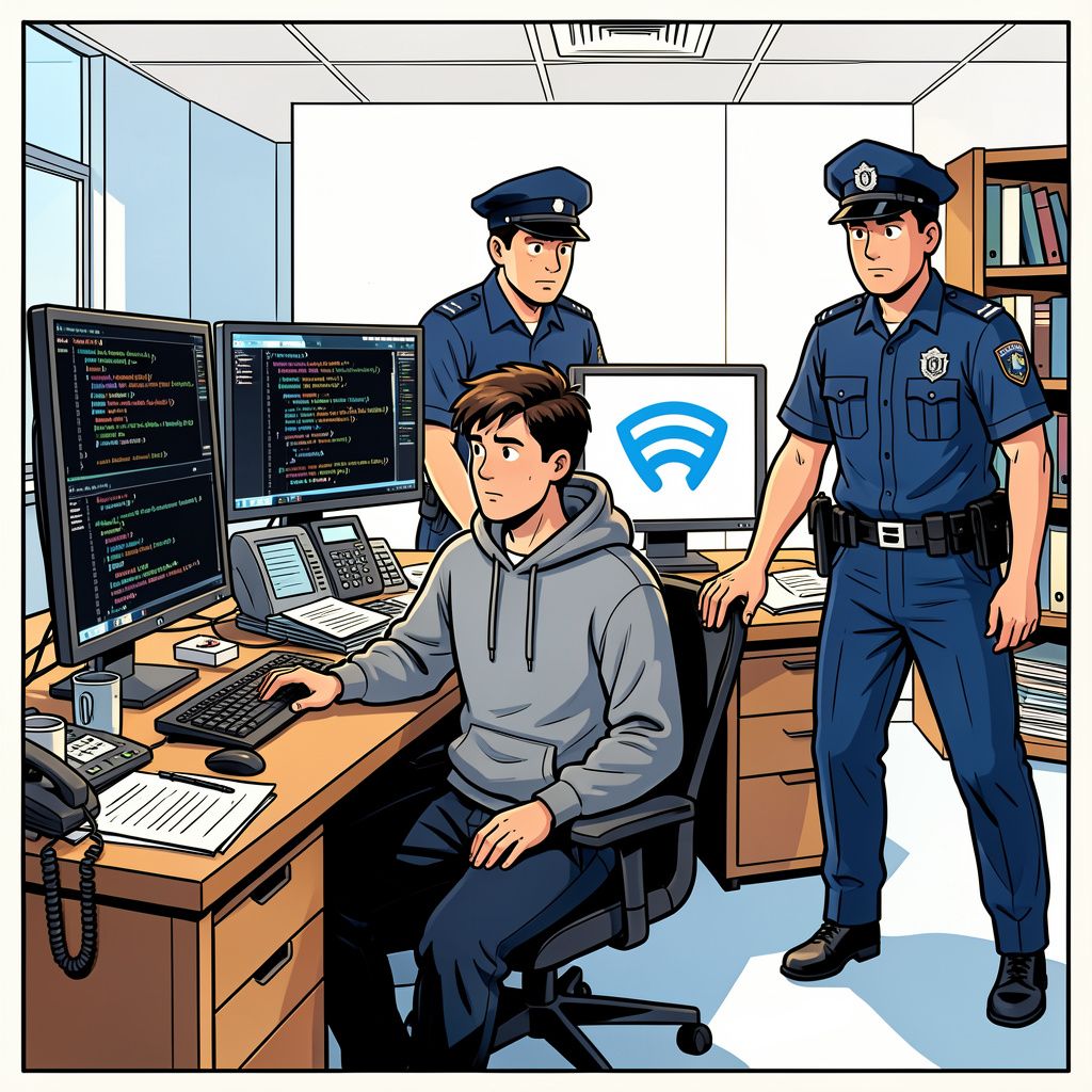 De politie pakt een bekende Nederlandse hacker op voor de gigantische aanval op telecomprovider Odido.