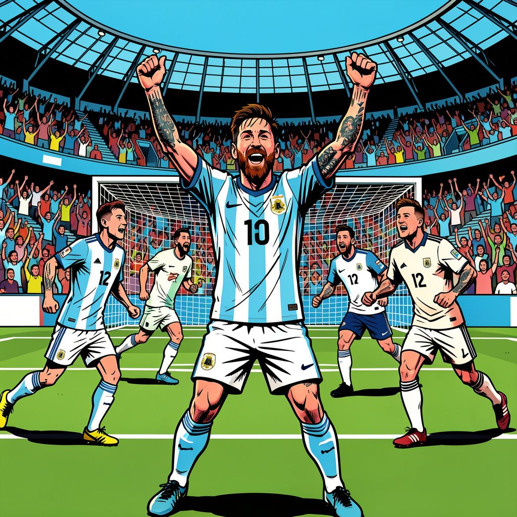 messi schiet zichzelf de geschiedenisboeken in met ongekend wk-record