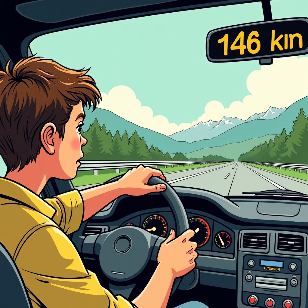 Zeventienjarige verliest rijbewijs na twee dagen door razendsnelle rit van 164 km/h