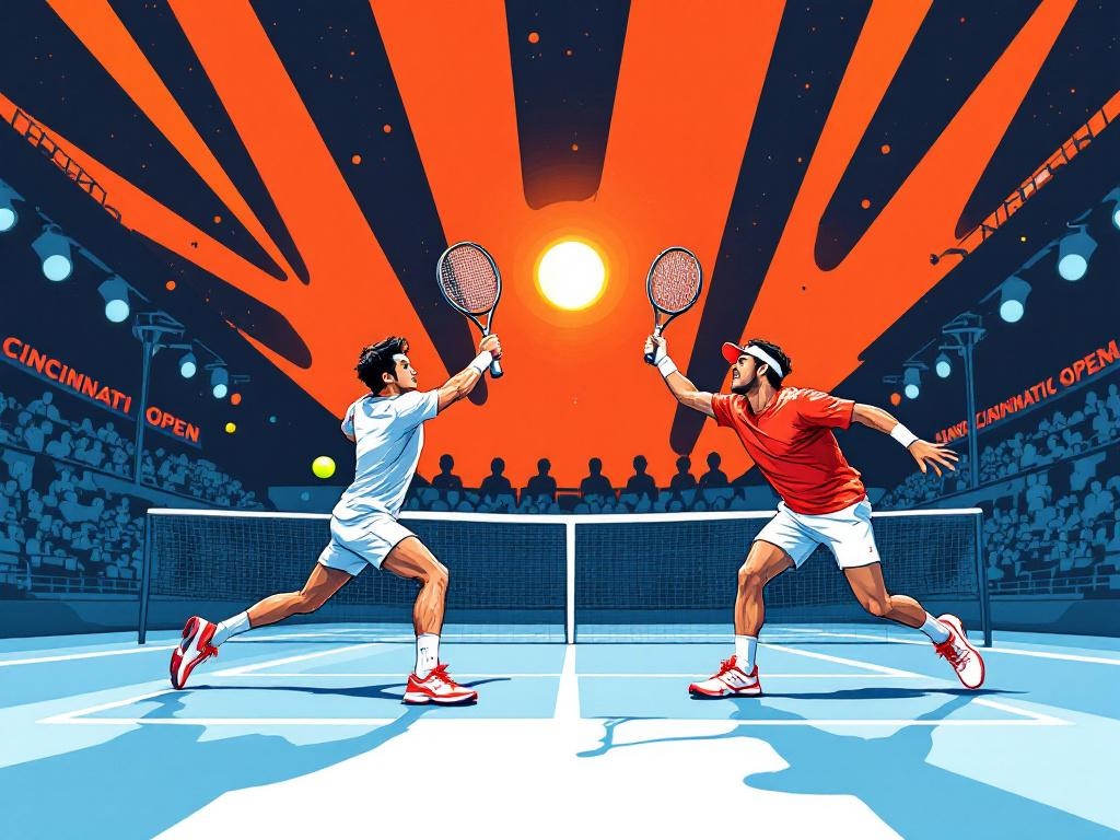 Sinner vs Alcaraz: Titanenstrijd om Tenniskroon in Cincinnati