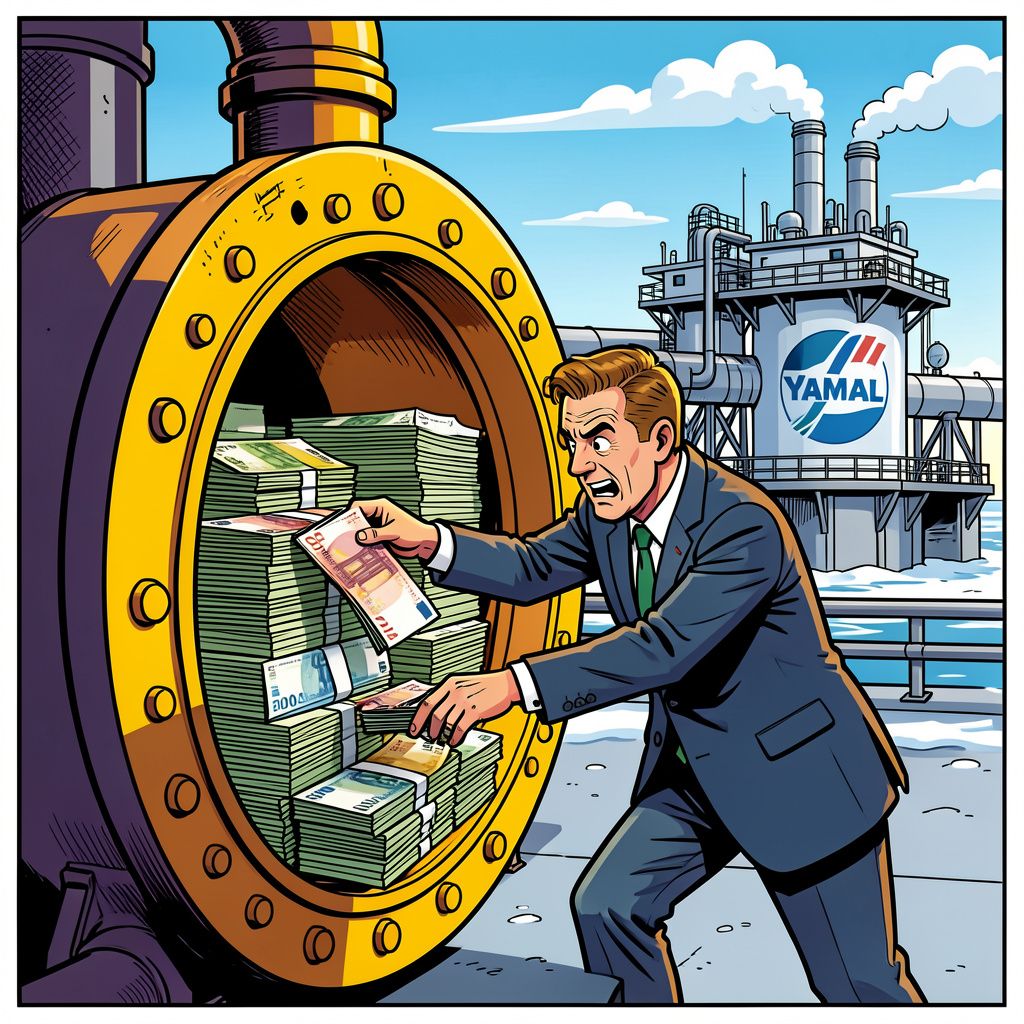 Europa koopt vlak voor het importverbod massaal Russisch gas in en spekt de oorlogskas met miljarden.