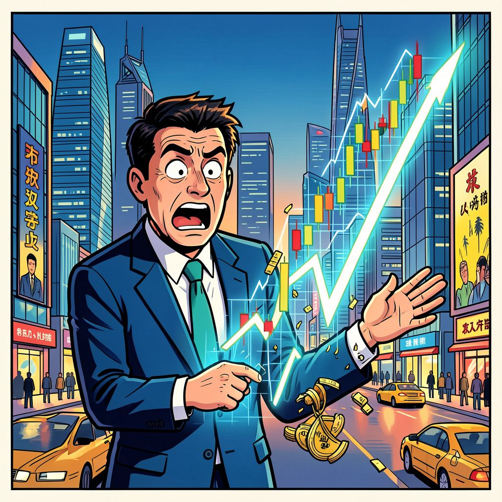 De Chinese techbubbel barst en vaagt honderden miljarden euro's aan beurswaarde weg.