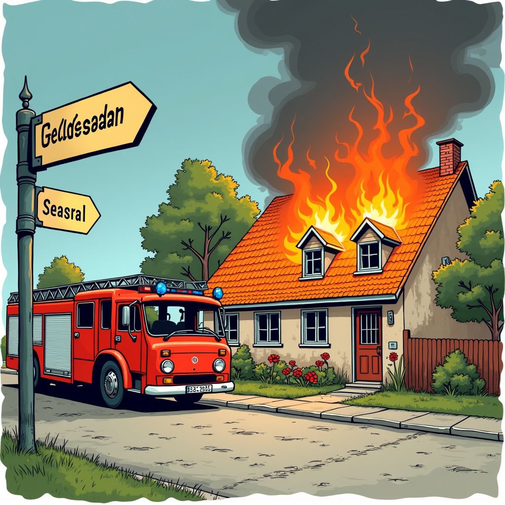 Familie ontsnapt aan dood door brandstichting in Stadskanaal