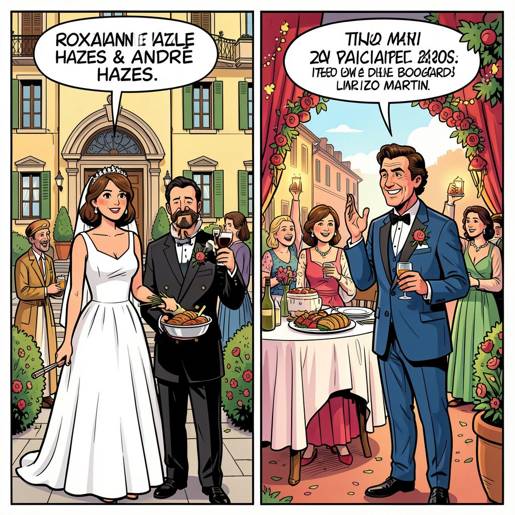 Roxeanne Hazes kiest voor gewone gemeentehuisbruiloft terwijl broer André droomt van Italiaans spektakel