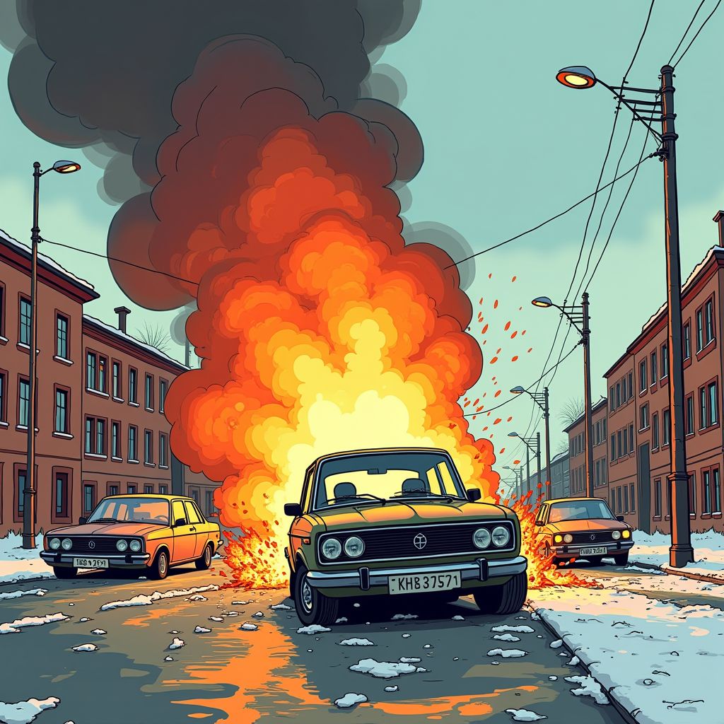 Russische generaal valt ten prooi aan autobom in hartje Moskou