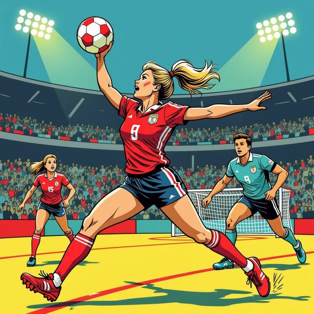 Estavana Polman scoort acht goals in haar allerlaatste wedstrijd als handbalster