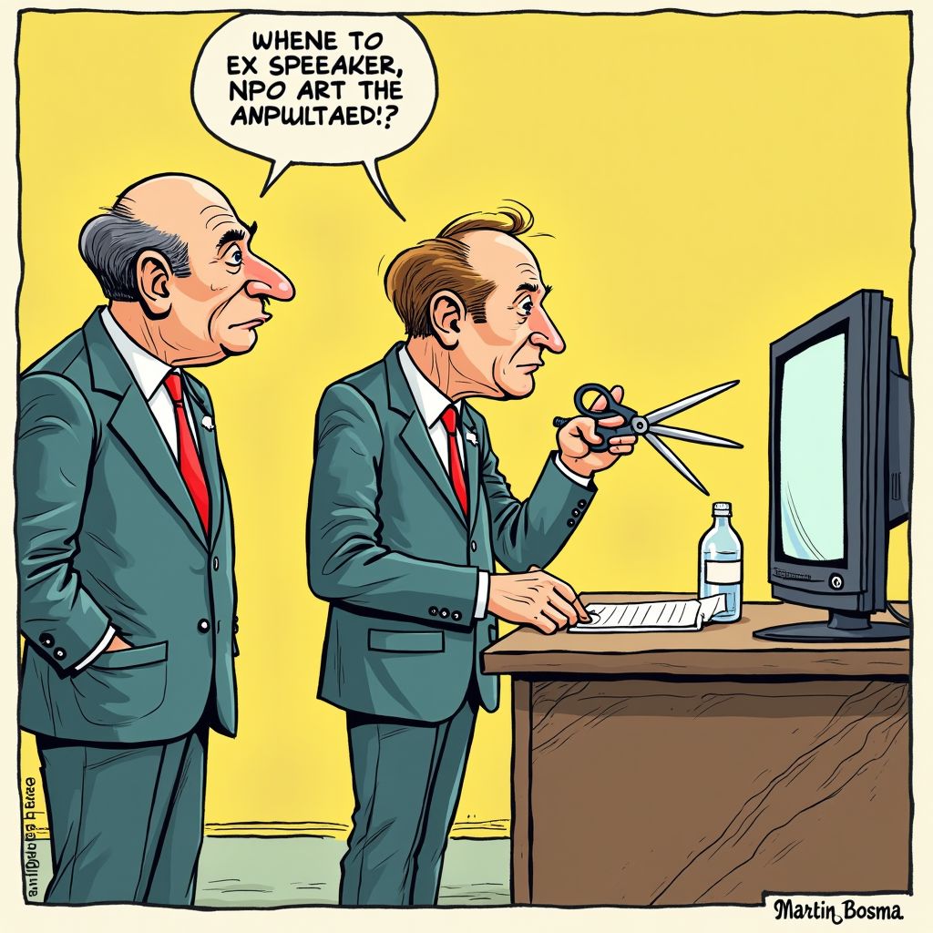 Ex-Kamervoorzitter Bosma voelt zich 'geamputeerd' en wil NPO helemaal opdoeken