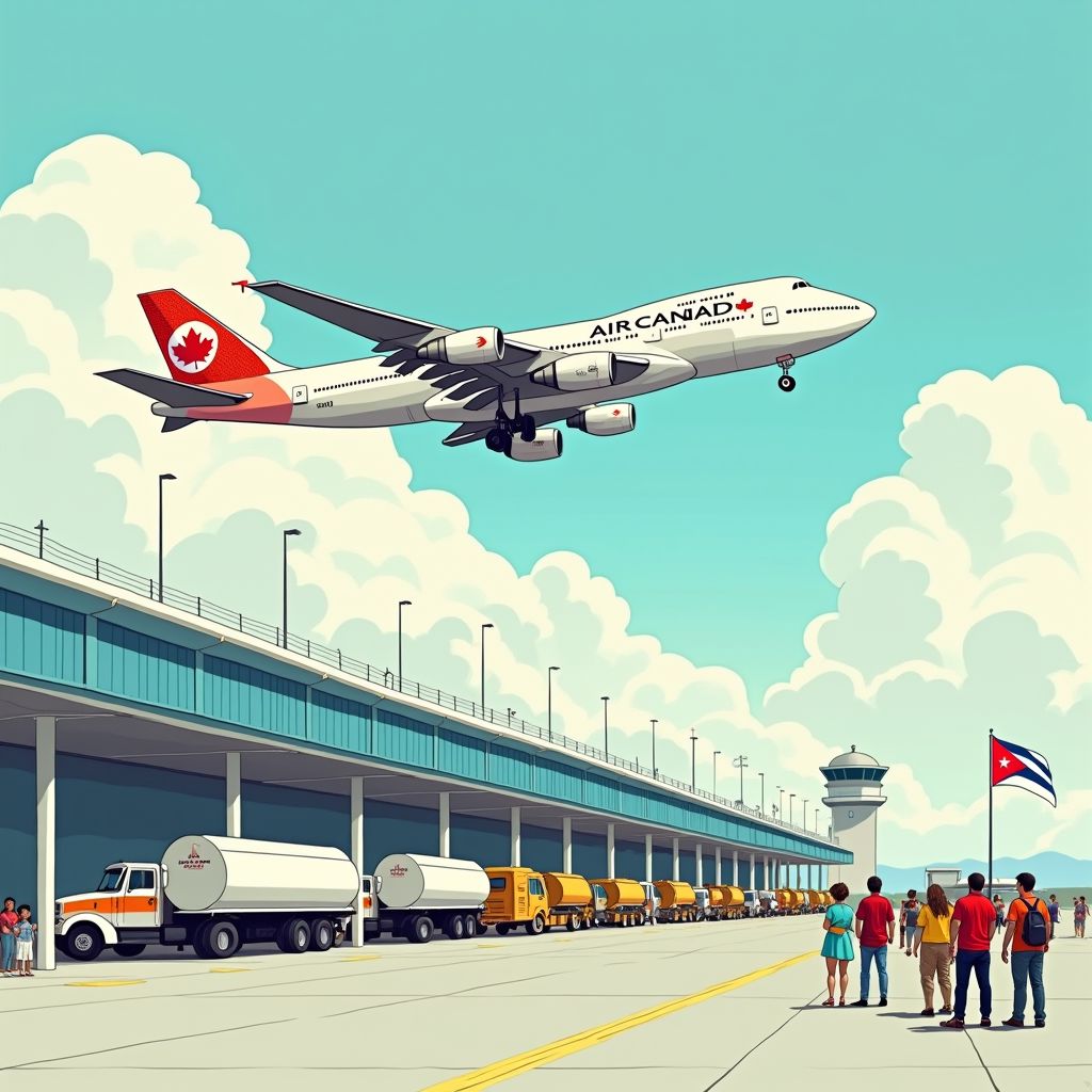 Cuba sluit alle luchthavens voor internationale vliegtuigen wegens brandstoftekort