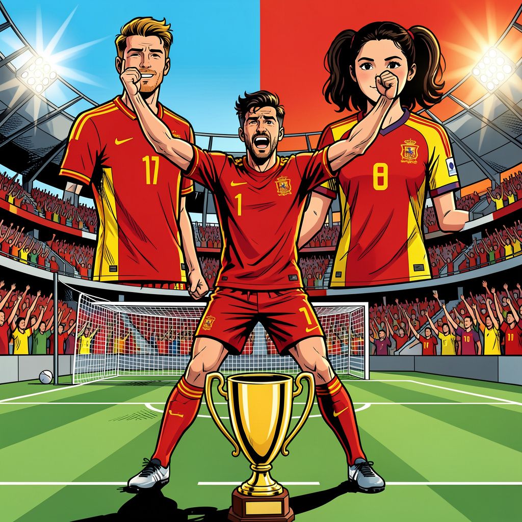 Spanje pakt de wereldtitel na een zinderende verlenging tegen Argentinië.