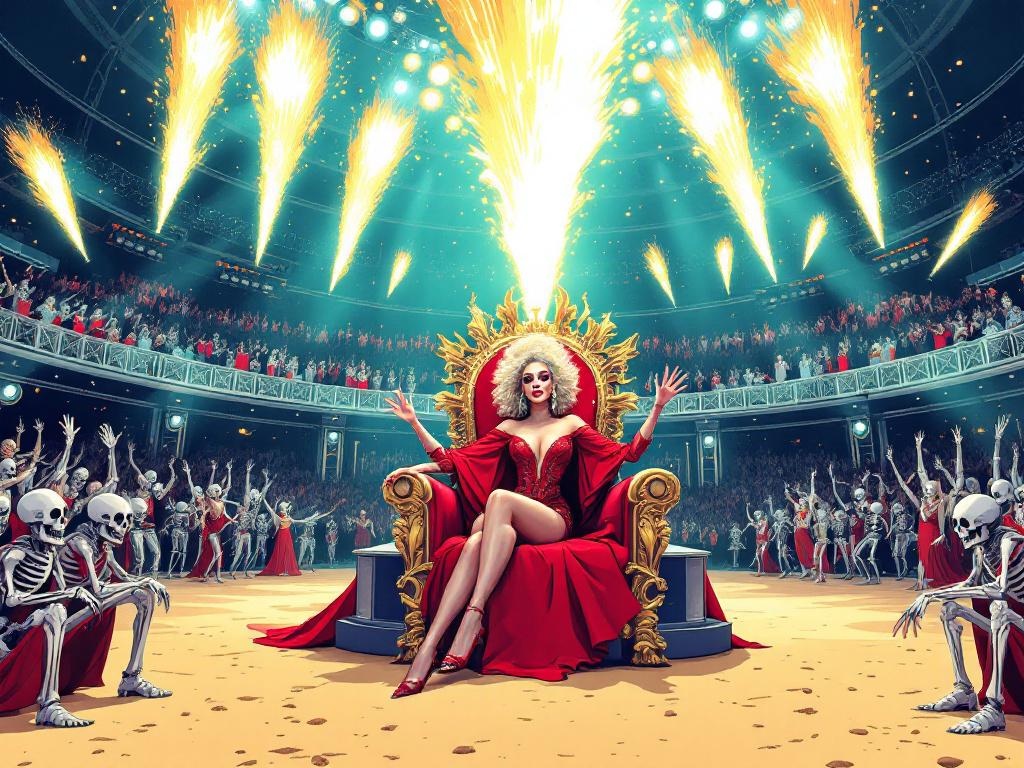 Lady Gaga danst met de dood en laat Amsterdam geen moment rust