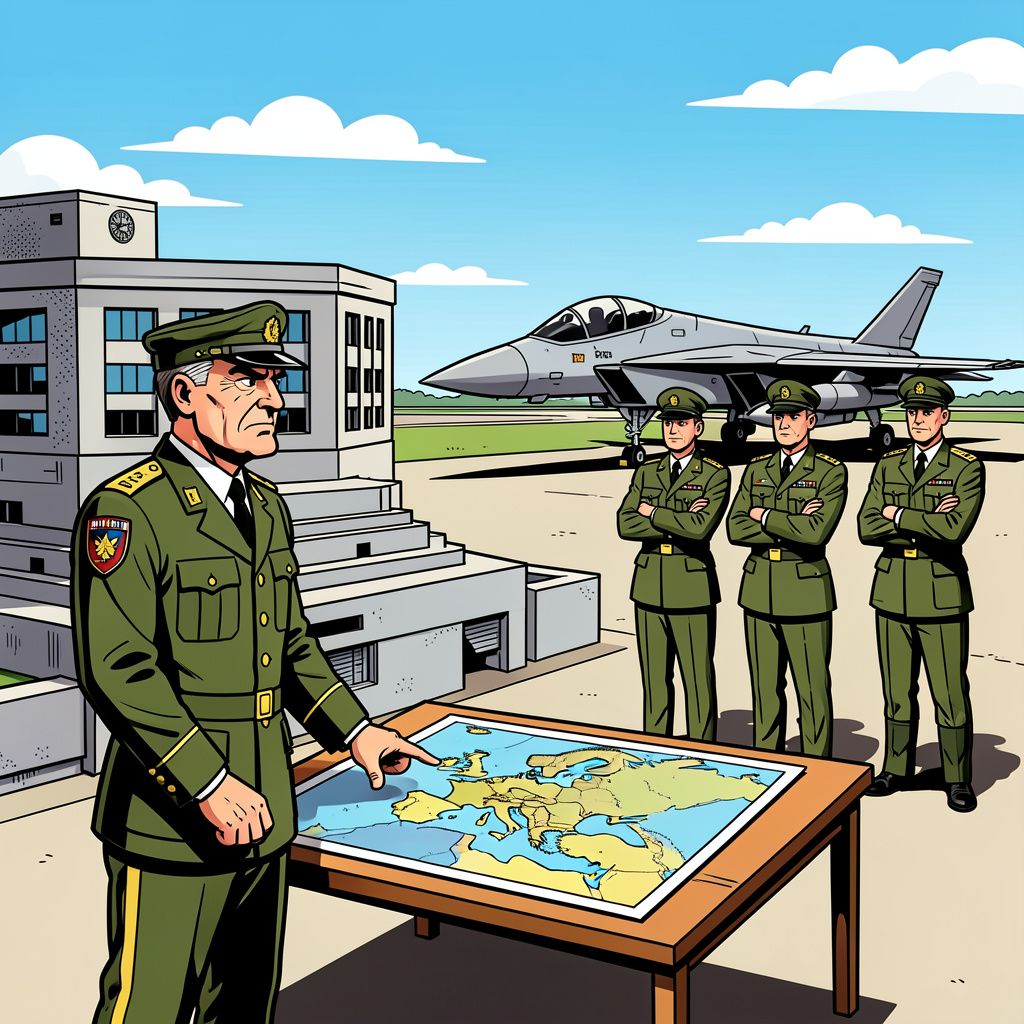 Amerika dreigt een derde van haar militairen uit Europa weg te halen na ruzie over vliegvelden.