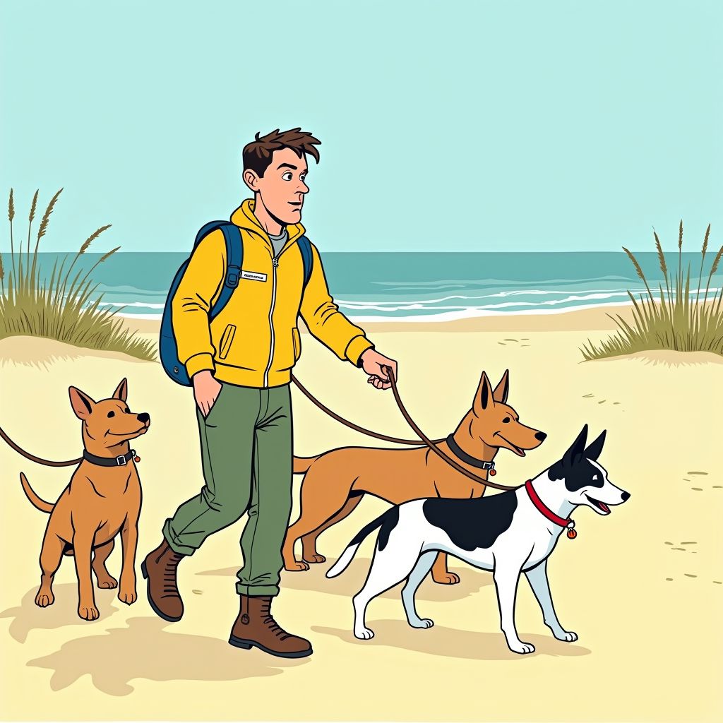 Speurhonden vinden sterke aanwijzingen tijdens zoektocht naar vermiste Guido uit Katwijk