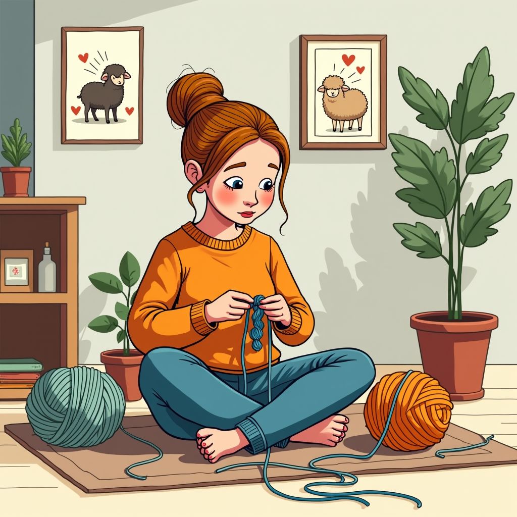 Een 23-jarige programmeur breidt truien van haar eigen schapen en toont waarom Nederlandse wol goud waard is