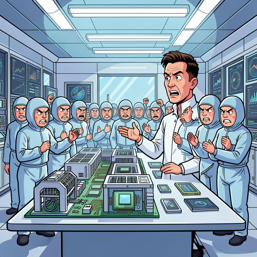 Elon Musk komt pitchen bij ASML en zijn eigen medewerkers zijn woedend
