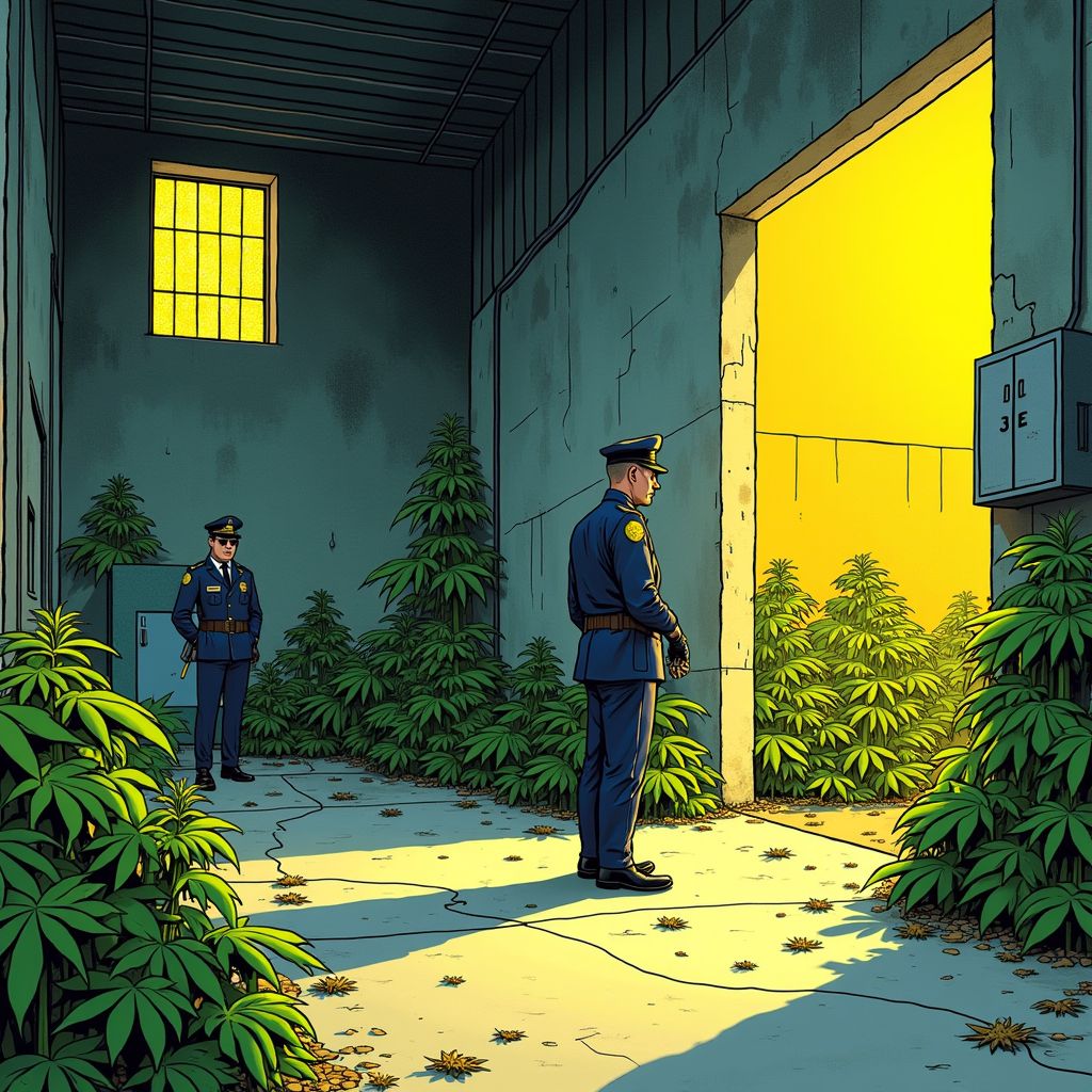 Een anonieme tip brengt politie naar 1000 hennepplanten in Losser bedrijfshal