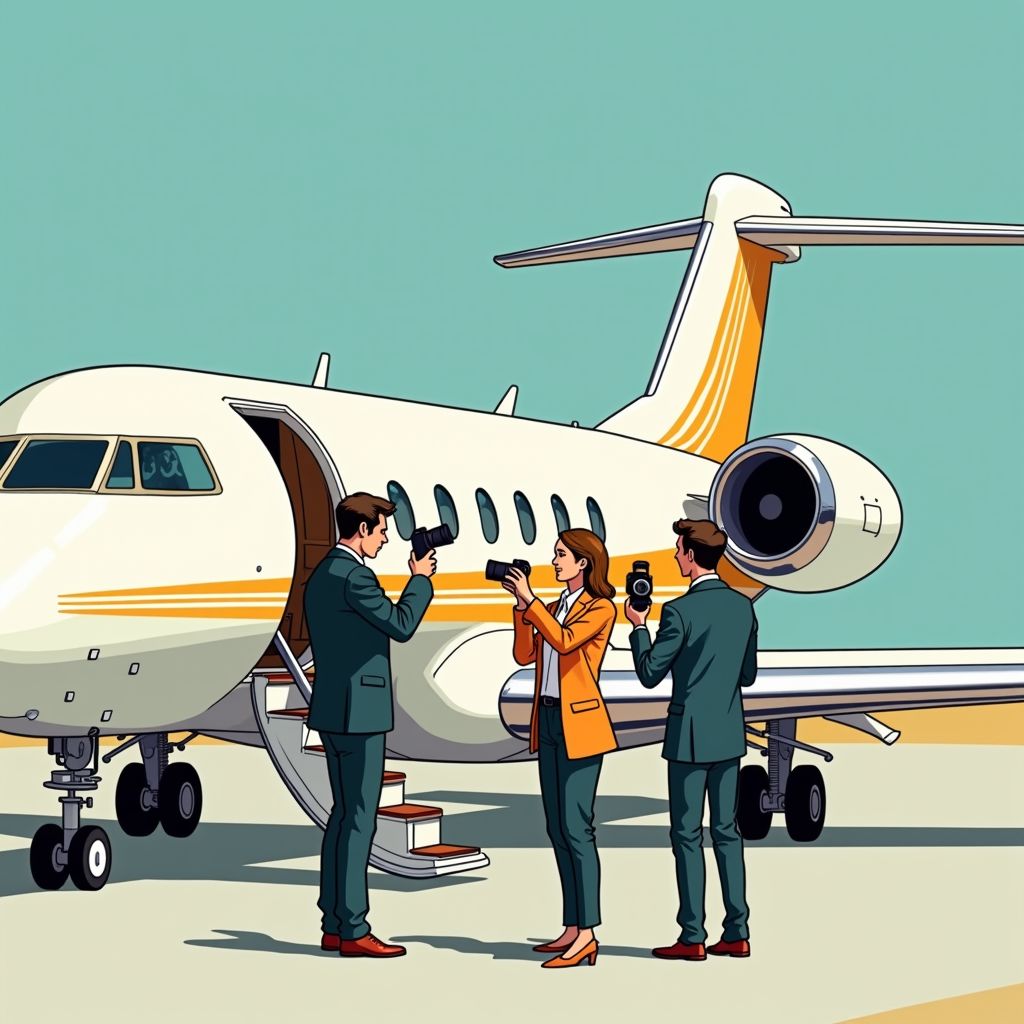 Jonge ondernemers filmen zichzelf instappend in privéjets en schamen zich er niet voor