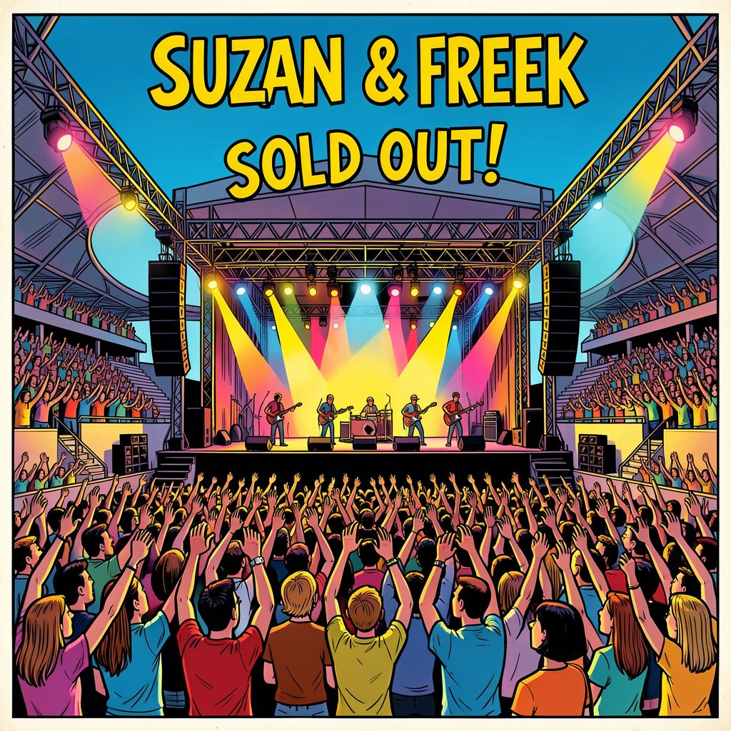 Van thuisfilmpjes naar tien keer uitverkocht: Suzan & Freek maken geschiedenis in GelreDome