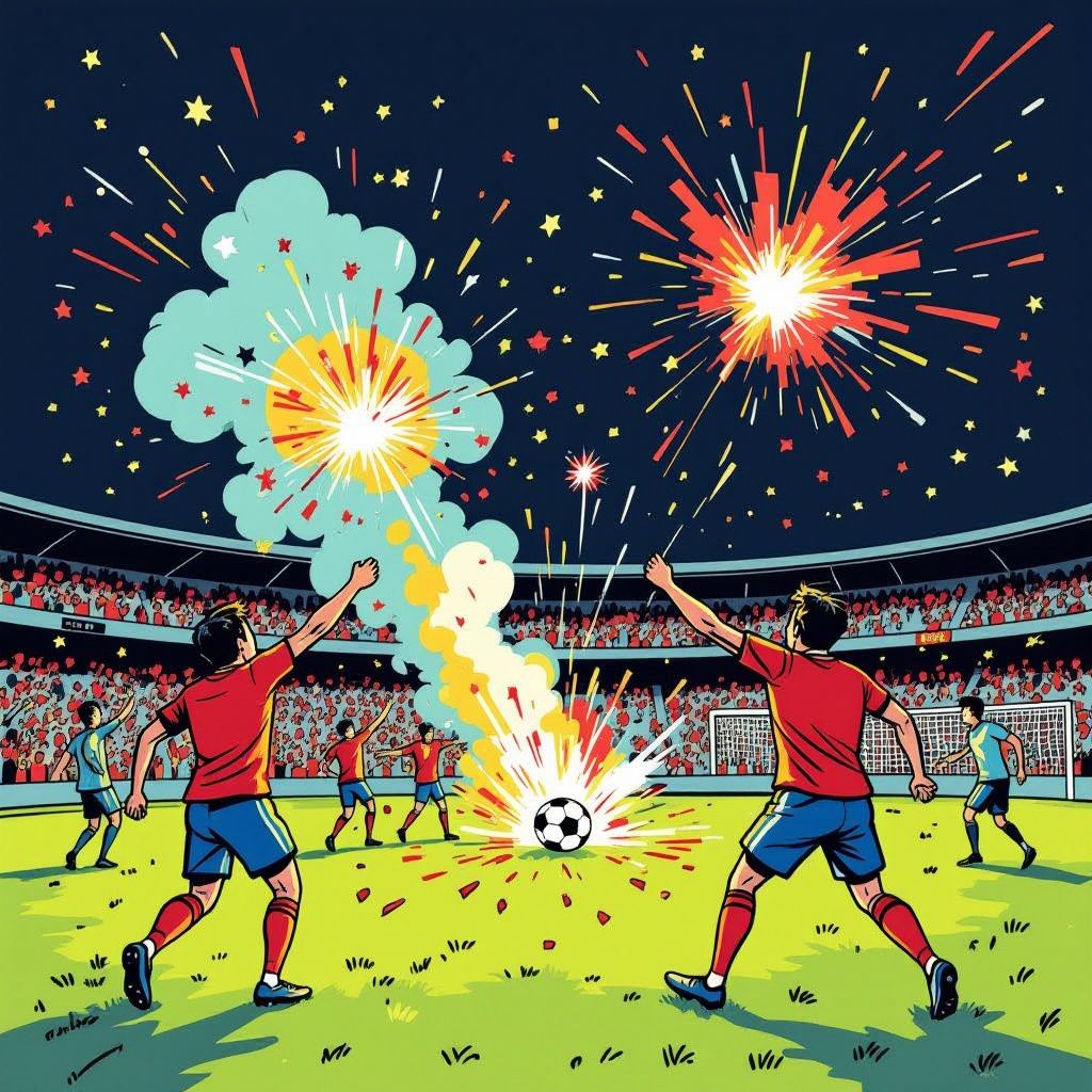 Vitesse supporters vernietigen eigen promotiekansen met vuurwerk tijdens cruciale wedstrijd