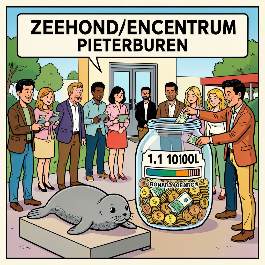 Het noodlijdende zeehondencentrum verzamelt in razend tempo ruim een miljoen euro.