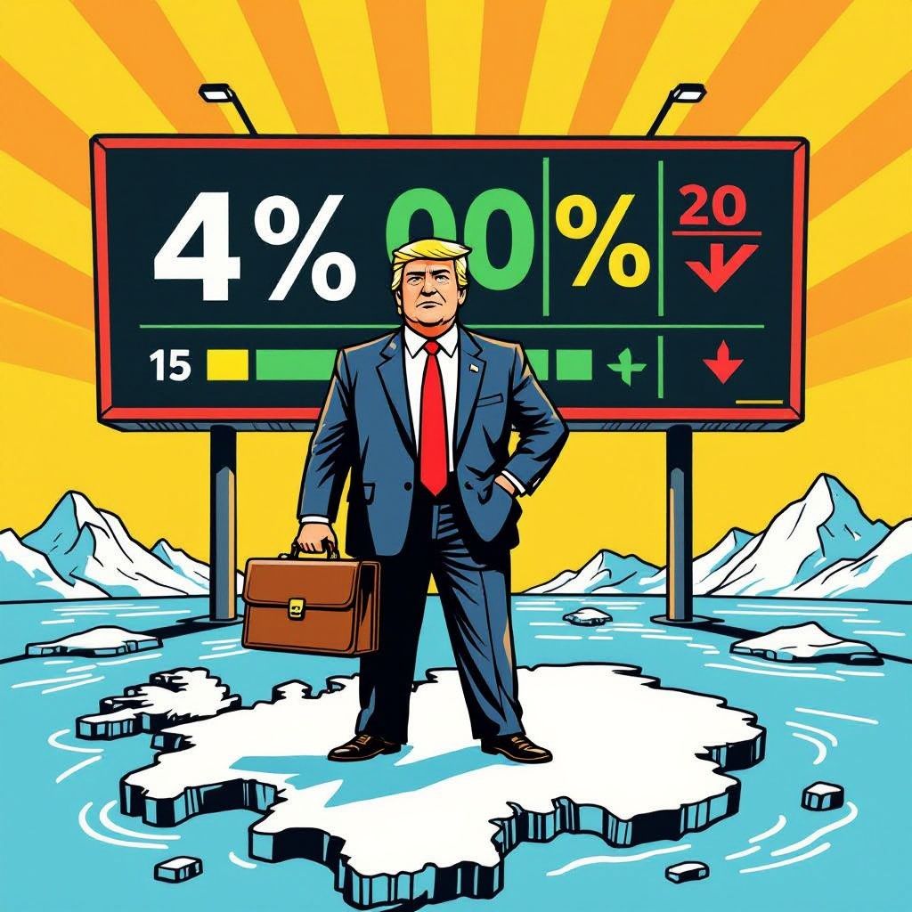 Donald Trump wil Groenland nog voor 2029 overnemen.