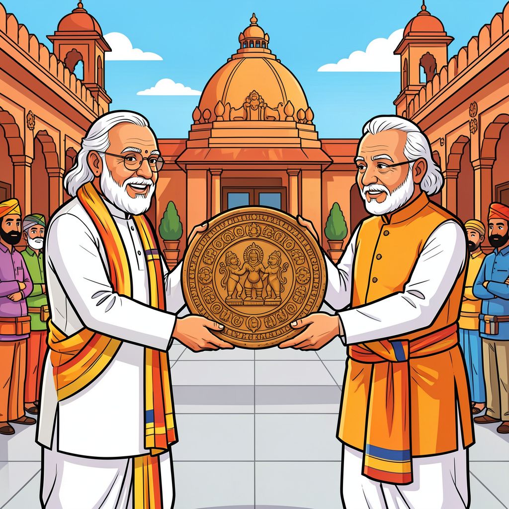 Nederland geeft duizend jaar oude koperen schatten terug die de VOC uit India heeft weggehaald