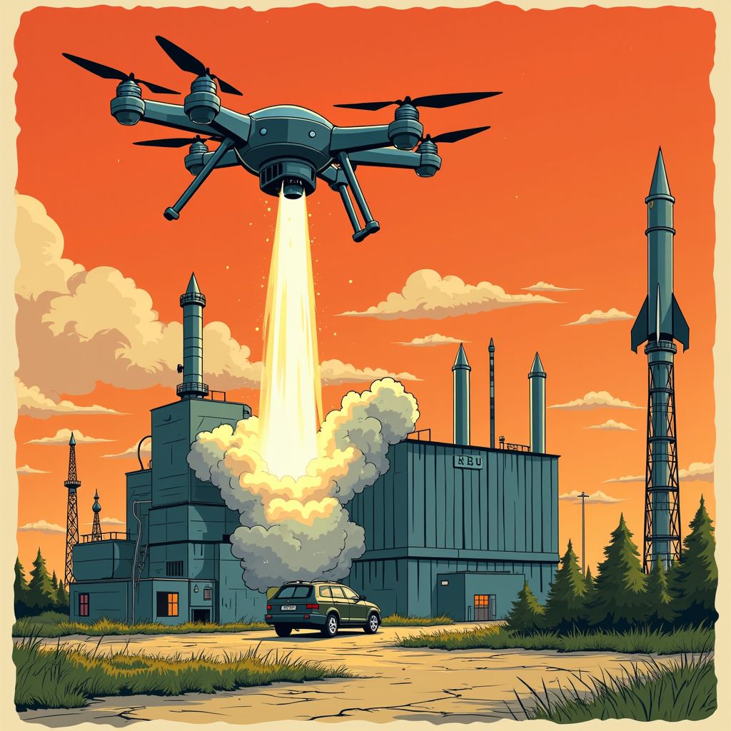 Oekraïense drones raken raketbrandstoffabriek 500 kilometer diep in Rusland