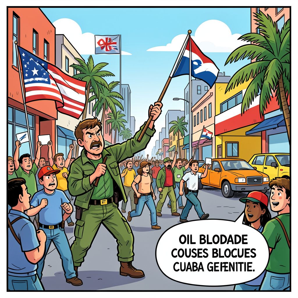 Amerika dreigt Cuba binnen te vallen net zoals ze deden in Venezuela