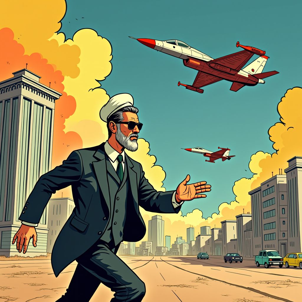 Israël bombardeert kantoren van Iraanse leider Khamenei terwijl hij naar geheime locatie vlucht