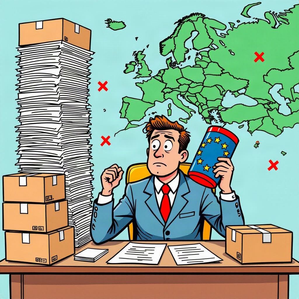 Nieuwe Europese verpakkingsregels nekken de kleine Nederlandse webwinkelier.