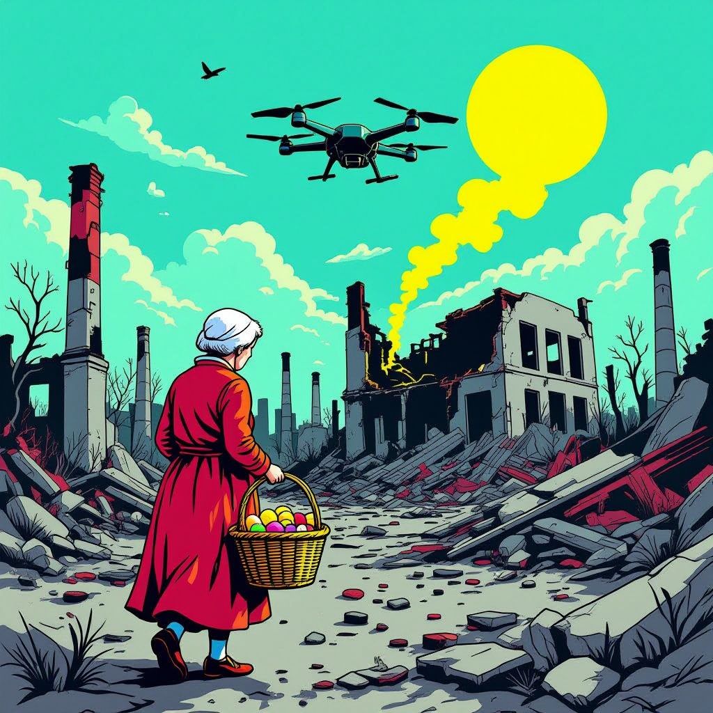 Veertig jaar na Tsjernobyl vieren mensen pasen tussen de radioactieve ruïnes